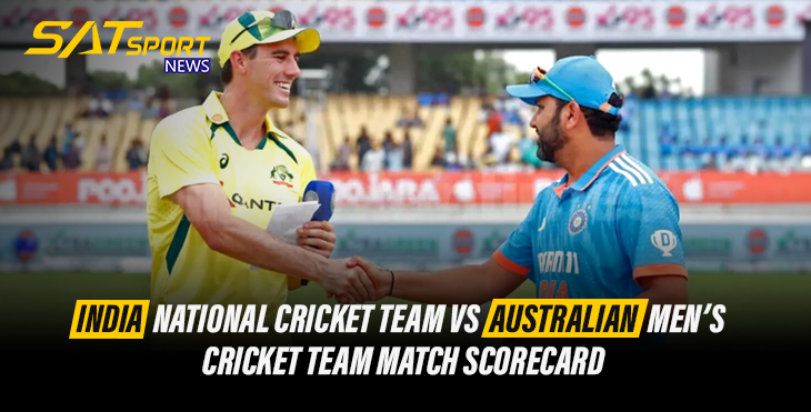 india national cricket team vs australian men’s cricket team match scorecard